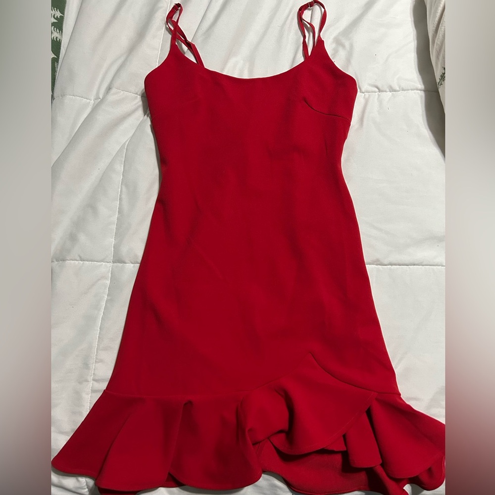 Red Dress White Fox